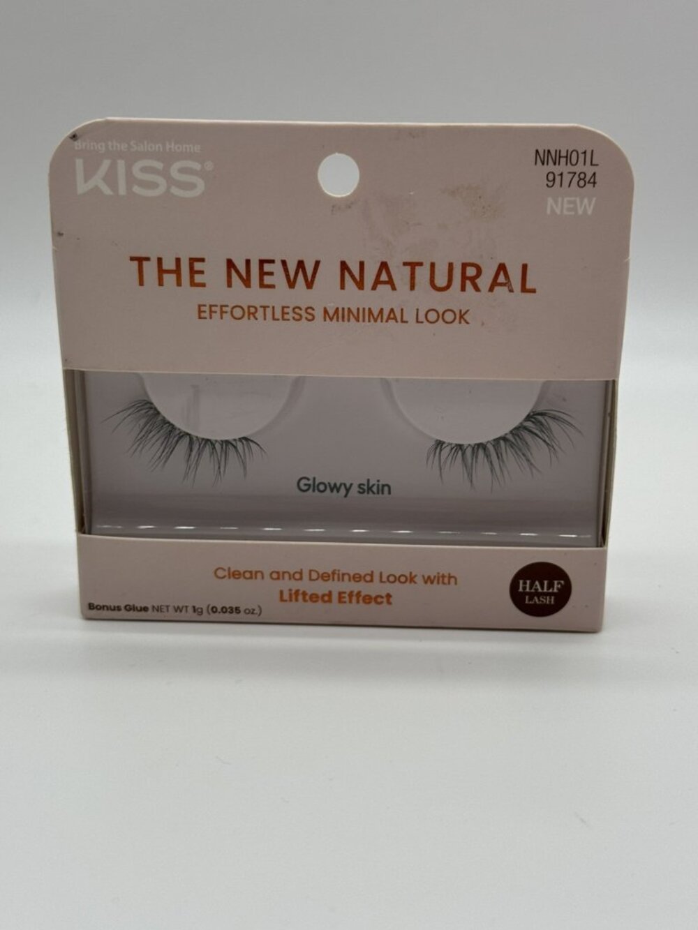 KISS The New Natural Effortless Minimal Look Half Lash Glowy Skin NNH01L 91784